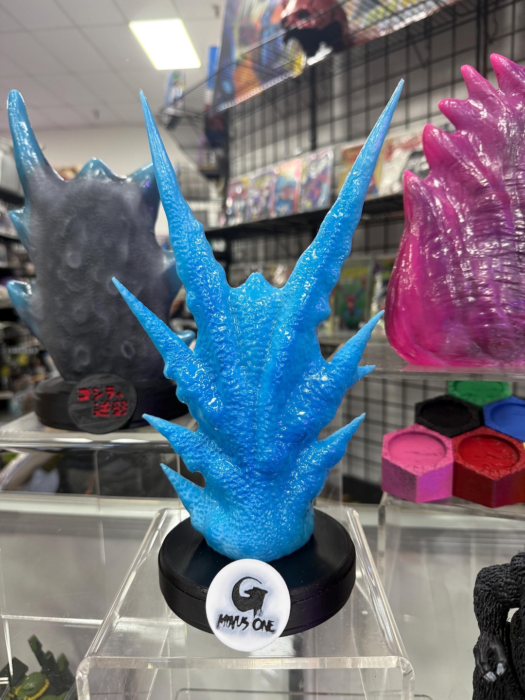 GODZILLA MINUS ONE スペアボール Godzilla Minus One Inspired Glow in the Dark Dorsal Plate Display