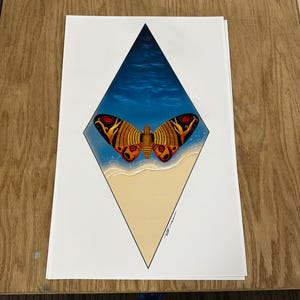 Mothra 11x17 Print