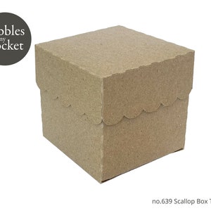 no.639 Scallop Box Digital Download SVG & Pdf