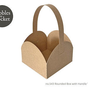 no.543 Rounded Box with Handle Digital Download SVG & Pdf
