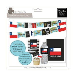 LDS Missionary Set Chili Digitale Download Pdf Printables