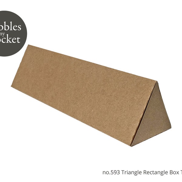 no.593 Triangle Rectangle Box Digital Download SVG & Pdf