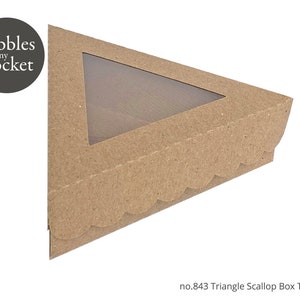 no.843 Triangle Scalop Box Descarga digital SVG & Pdf