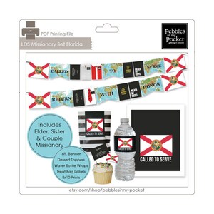 LDS Missionary Set Florida Digital Download Pdf Stampabili