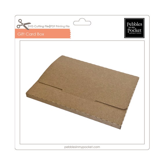 Download Gift Card Box Digital Download Svg Pdf Etsy
