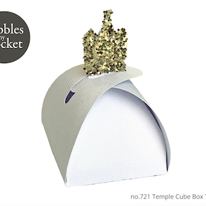 no.721 Temple Cube Box Digital Download SVG & Pdf