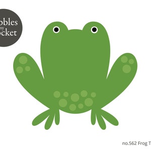 no.562 Frog Digital Download SVG & Pdf