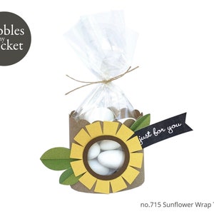 no.715 Sunflower Wrap Digital Download SVG & Pdf