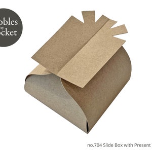 no.704 Slide Box with present Digital Download SVG & Pdf