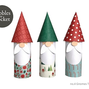 no.4 Gnomes Digital Download SVG & Pdf