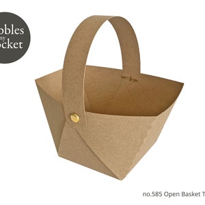no.585 Open Basket Digital Descargar SVG & Pdf