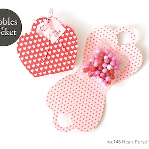 no.146 Heart Purse Digital Download SVG & Pdf