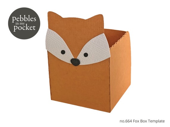 No.664 Fox Box Digital Download SVG & Pdf - Etsy