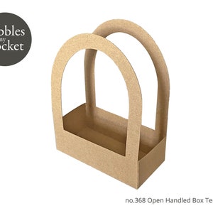 no.368 Open Handle Box Digital Descargar SVG & Pdf