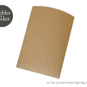 no.762 Curved Pinked Top Bag Digital Télécharger SVG & Pdf