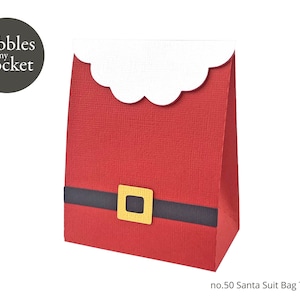 no.50 Santa Suit Bag Digital Download SVG & Pdf