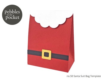 no.50 Santa Suit Bag Digital Download SVG & Pdf