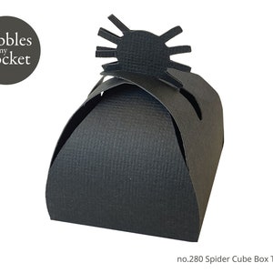 no.280 Spider Cube Box Digital Download SVG & Pdf