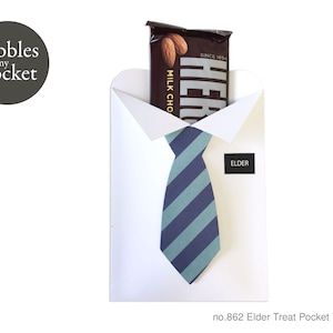 no.862 Missionary Elder Treat Pocket Digital Download SVG & Pdf