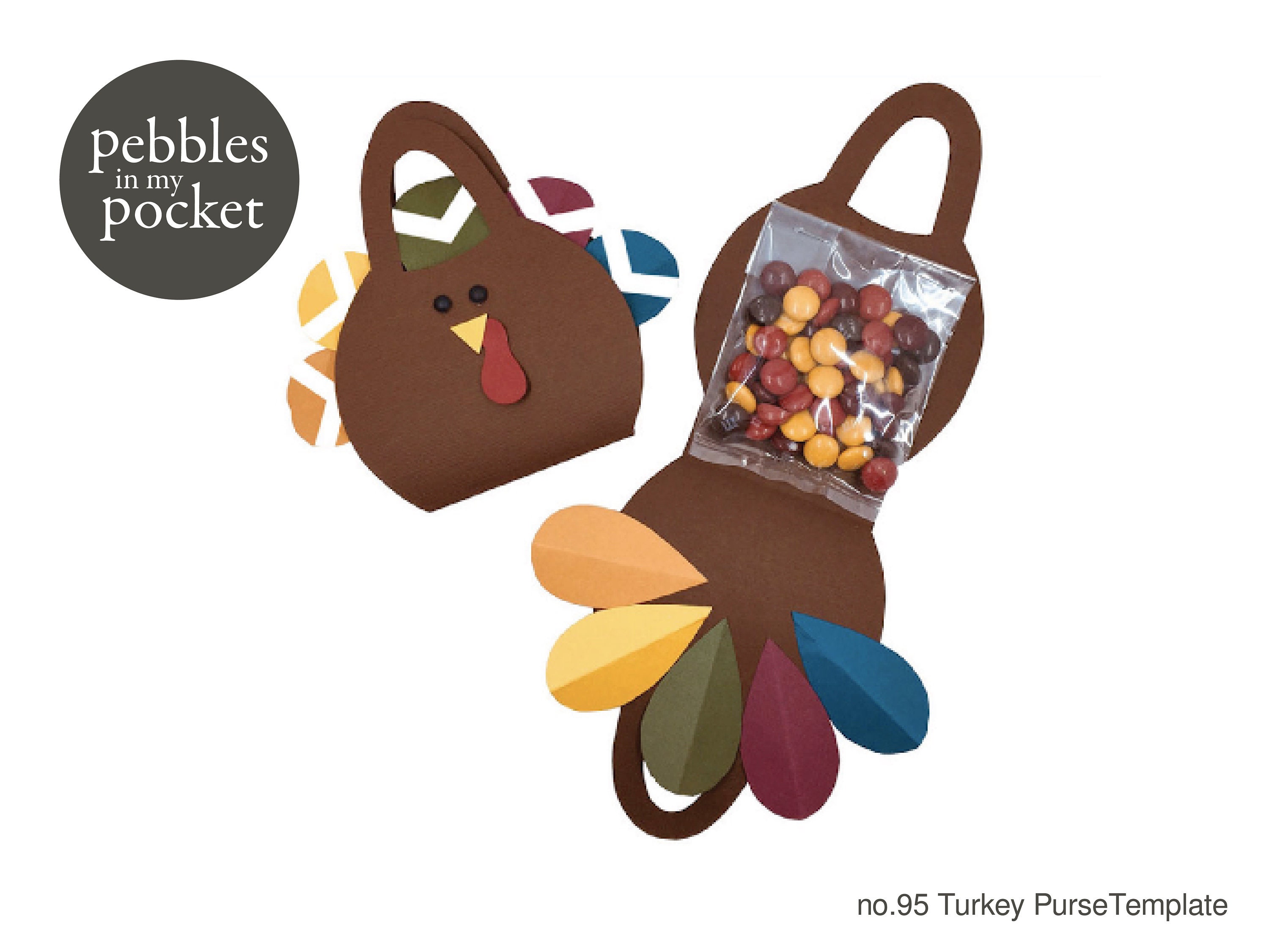 Turkey Purse Digital Download SVG Pdf