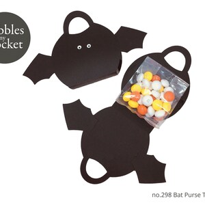 no.298 Bat Purse Digital Download SVG & Pdf