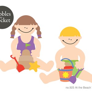 no.925 At the Beach Digital Download SVG & Pdf