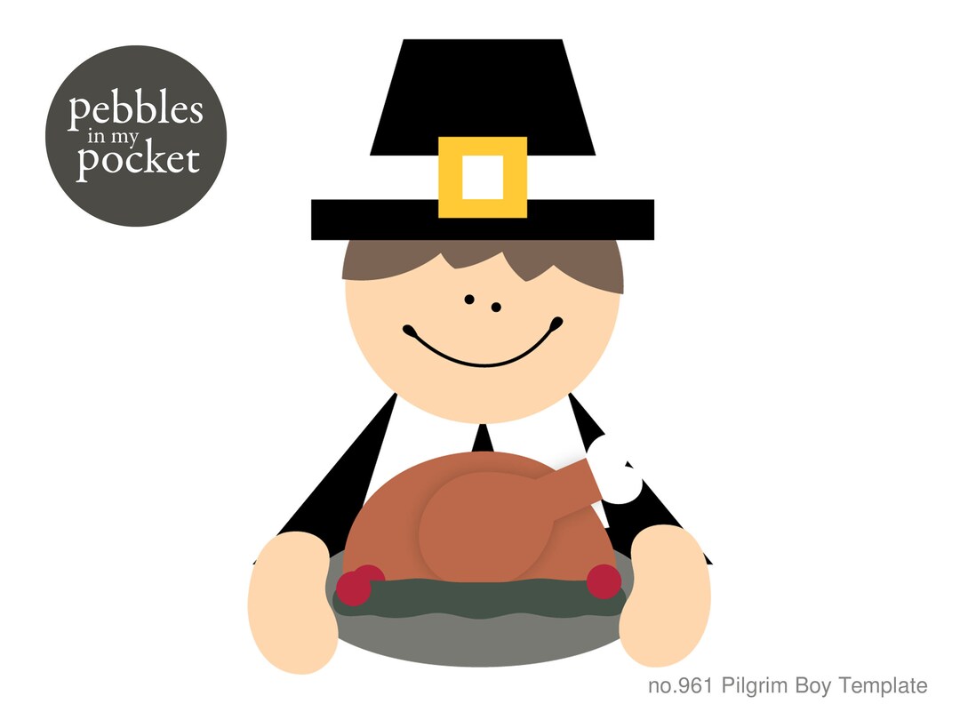 No.961 Pilgrim Boy Digital Download SVG &amp; Pdf - Etsy