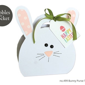 no.499 Bunny Purse Digital Download SVG & Pdf