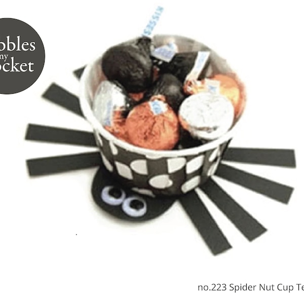 no.223 Spider Nut Cup SVG & Pdf