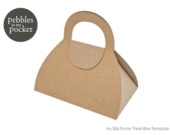 no.356 Purse Treat Box Digital Download SVG & Pdf