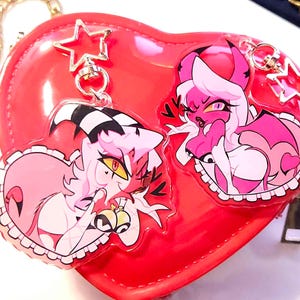 Verosika and Blitz Sweethearts Acrylic Keychain