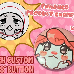 Custom YCH Close Up Button