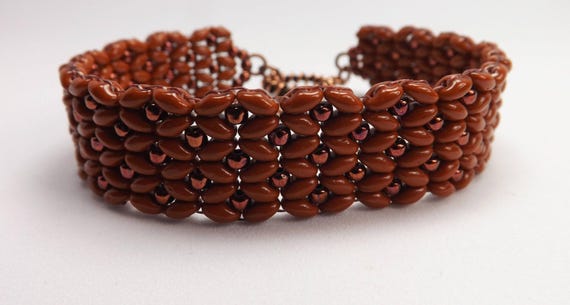 Beaded Scallop Edge Bracelet Sku: BR1028