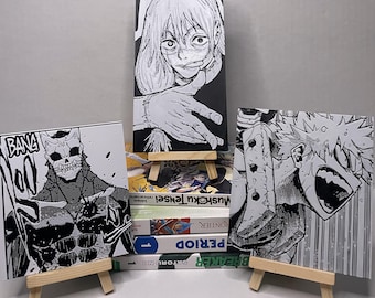 Impresión 3D de panel de manga/anime