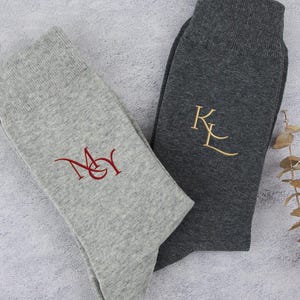 Embroidered Groomsman Socks, Personalized Groomsmen Socks, Groomsmen Proposal Gifts, Wedding Groomsmen Gift, Best Man Proposal,Wedding Socks
