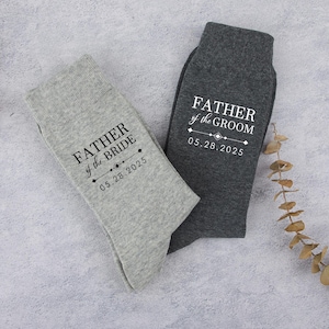 Calzini per il padre della sposa, Calzini speciali per una passeggiata speciale, Regalo per il padre della sposa, Regalo di nozze per papà, Regalo per il padre della sposa, Calzino da sposa