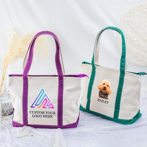 Benutzerdefinierte Tragetasche, Business Logo Tragetasche, Benutzerdefinierte Bild Tragetasche, Brautjungfer Geschenktasche, Werbeartikel Einkaufstasche,Messegeschenk Tasche,Umhängetasche