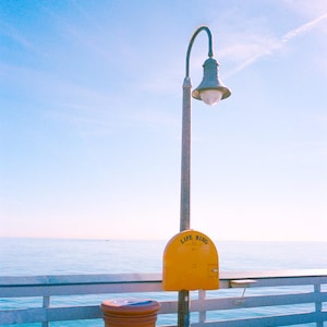 San Clemente Pier Wall Art, Film Photography Wall Art, Aesthetic California Wall Art, Original Photography Above Bed Decor