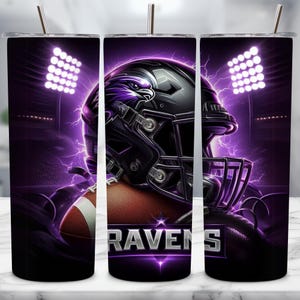 20 oz Football Tumbler Wrap PNG, Sport 20 oz Skinny Tumbler Wrap, Sublimation Design, Tumbler Png, Téléchargement instantané, Game Day