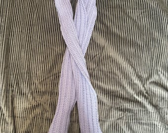 Crochet lilac scarf. 100% handmade