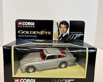 Vintage Ny 1997 Corgi Klassisk James Bond Goldeneye Aston Martin DB5 Die Cast