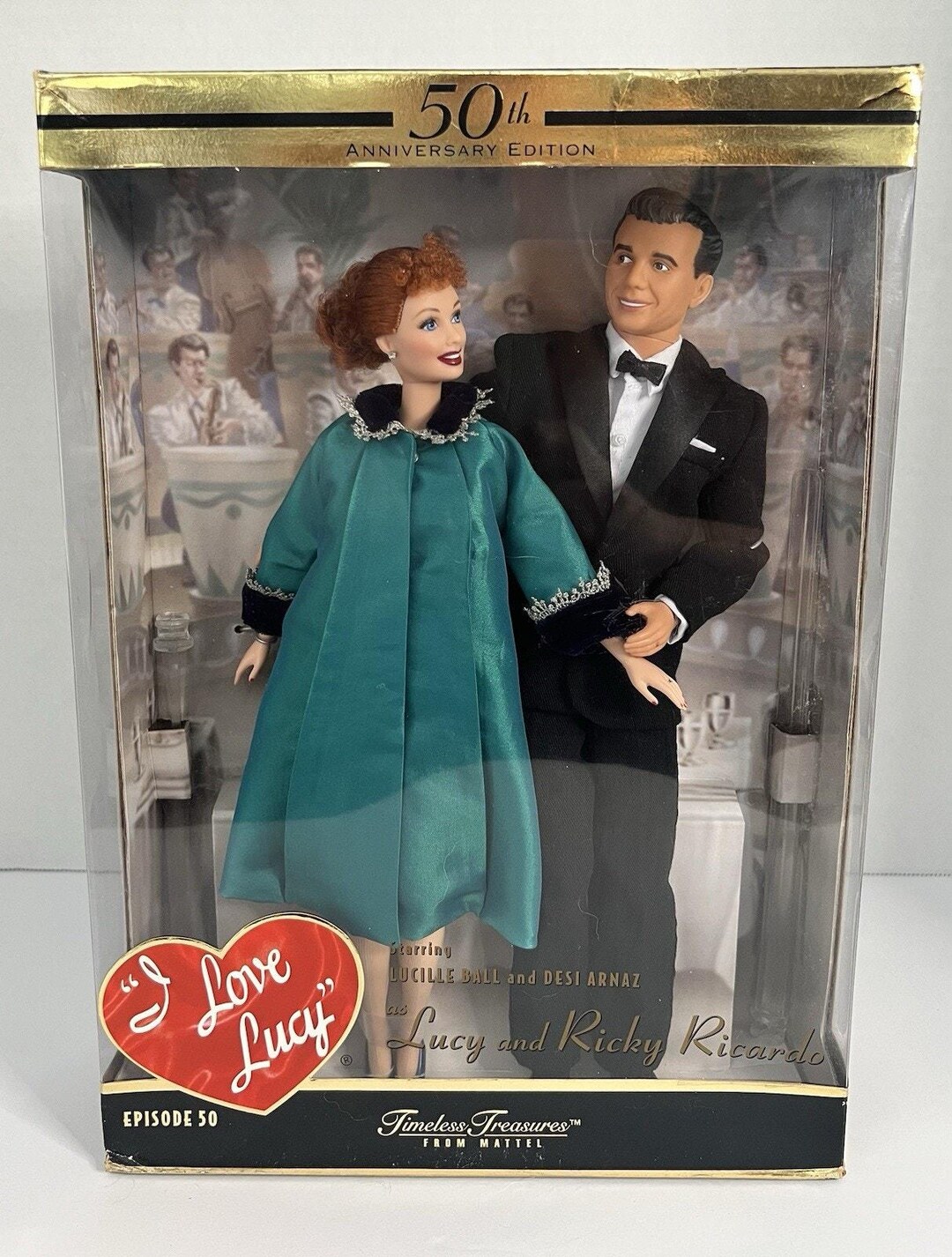 ヴィンテージ アイ・ラブ・ルーシー＆リッキー 50周年記念ドール