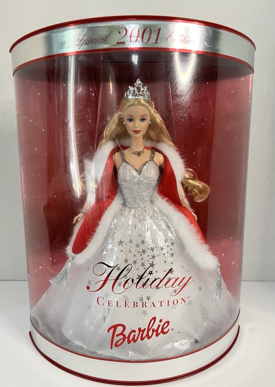 Barbie - バービー　ホリデー　セレブレーション　2001 スペシャルバージョン　未開封 Barbie - バービー ホリデー セレブレーション 2001 スペシャル