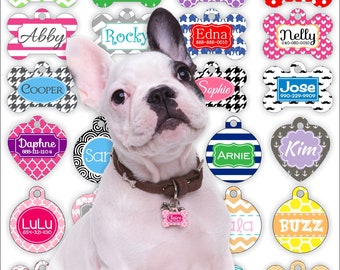 Personalized Pet Tag Personalized Dog Tag Custom Dog Tag Custom Pet Tag Double-Sided Dog Tags for Dogs Two-sided Dog Tag Pet ID Tag