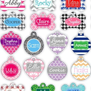 Custom Double-sided Dog Tag Personalized Pet Tag Personalized Dog Tag Custom Dog Tag Custom Pet Tag Double Sided Dog Tag Dog Tags for Dogs