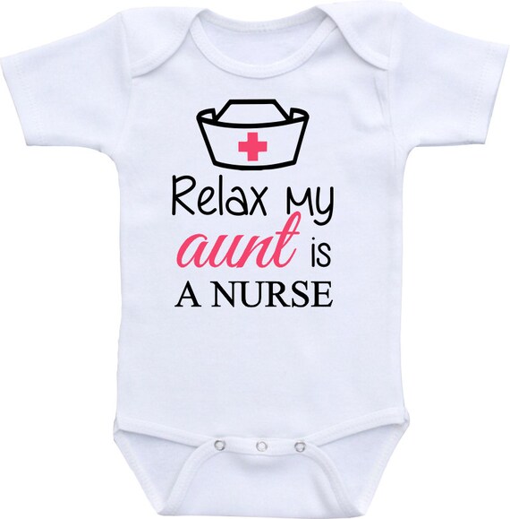 Adorable Relax My Aunt Is A Nurse Proud Niece Nephew T Shirt Adorable Relax My Aunt Is A Nurse Proud Niece Nephew T Shirt