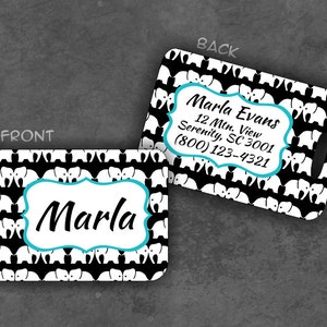 Personalized Luggage Tag Personalized Gift Monogram Gift Travel Gift Custom Luggage Tag sports bag tag diaper bag tag Girl bag tag Baby gift