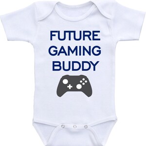 Combinaison Future Gaming Buddy Onesie®. Body Gamer Onesie® du jeu vidéo Body bébé gamer papa gamer cadeau bébé