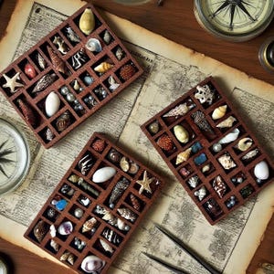 Mini Curio Regal Magnet: Gothic Kabinett der Raritäten Dekor