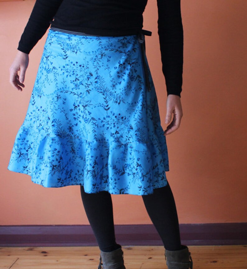 small to large Wrap Skirt one size fits most